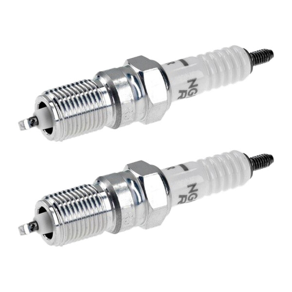 2 Spark Plugs with cone seal seat NGK IAM expertise for FORD USA and others