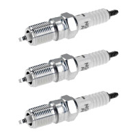 3 Spark Plugs with cone seal seat NGK IAM expertise for...