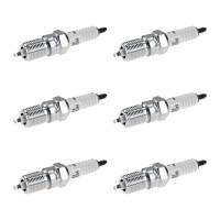 6 Spark Plugs with cone seal seat NGK IAM expertise for...