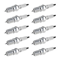 10 Spark Plugs with cone seal seat NGK IAM expertise for...