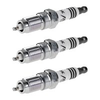 3 Spark Plugs fixed SAE connection NGK Iridium IX for...