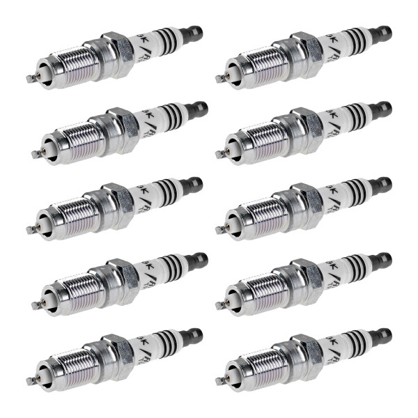 10 Spark Plugs fixed SAE connection NGK Iridium IX for various vehicles