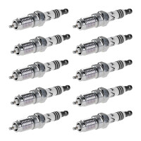 10 Spark Plugs fixed SAE connection NGK Iridium IX for...