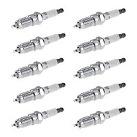 10 Spark Plugs with cone seal seat NGK IAM expertise for...