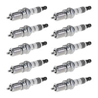 10 Spark Plugs fixed SAE connection NGK Iridium IX for...