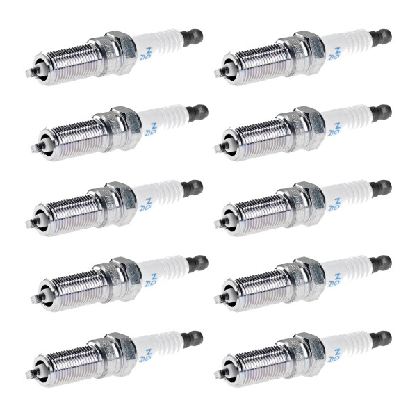 10 Spark Plugs fixed SAE connection NGK aftermarket expertise for e.g. MAZDA 5