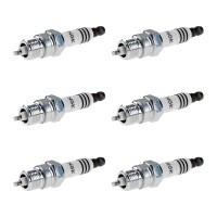 6 Spark Plugs fixed SAE connection NGK Iridium IX for...