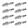 8 Spark Plugs fixed SAE connection NGK Iridium IX for e.g. BEDFORD BLITZ