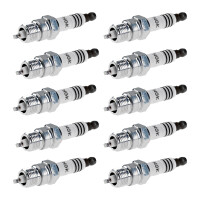 10 Spark Plugs fixed SAE connection NGK Iridium IX for...