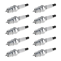 10 Spark Plugs with cone seal seat NGK IAM expertise for...