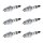 6 Spark Plugs fixed SAE connection NGK Iridium IX for e.g. AC COBRA