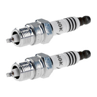 2 Spark Plugs fixed SAE connection NGK Iridium IX...