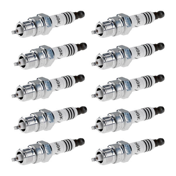 10 Spark Plugs fixed SAE connection NGK Iridium IX suitable for e.g. TOYOTA