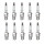 10 Spark Plugs fixed SAE connection NGK aftermarket expertise for BUICK SKYLARK