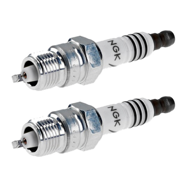 2 Spark Plugs fixed SAE connection NGK Iridium IX for e.g. VOLVO PENTA