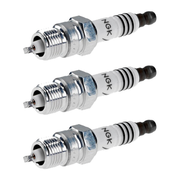 3 Spark Plugs fixed SAE connection NGK Iridium IX for e.g. VOLVO PENTA