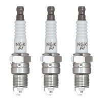 3 Spark Plugs with cone seal seat NGK...