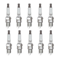 10 Spark Plugs with cone seal seat NGK...