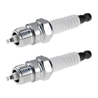 2 Spark Plugs fixed SAE connection NGK aftermarket...