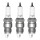 3 Spark Plugs with cone seal seat NGK aftermarket expertise for various vehicles