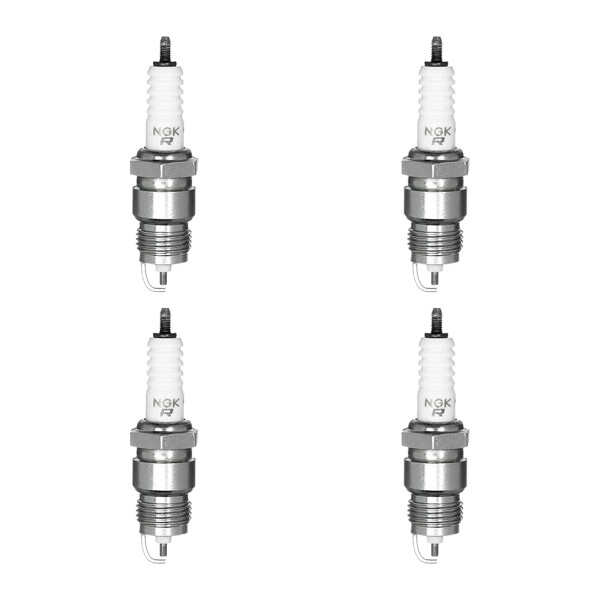 4 Spark Plugs with cone seal seat NGK aftermarket expertise for various vehicles