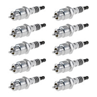 10 Spark Plugs fixed SAE connection NGK Iridium IX for...