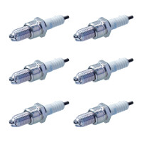 6 Spark Plugs fixed SAE connection NGK IAM expertise for...
