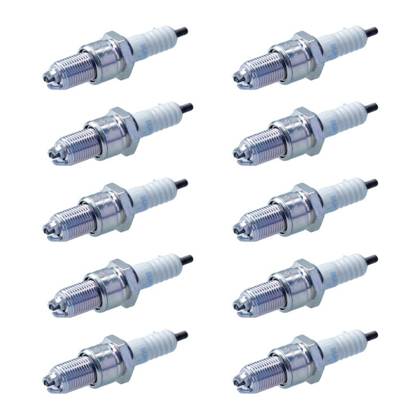 10 Spark Plugs fixed SAE connection NGK IAM expertise for various vehicles