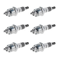 6 Spark Plugs fixed SAE connection NGK Iridium IX for...