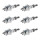 6 Spark Plugs fixed SAE connection NGK Iridium IX for various vehicles