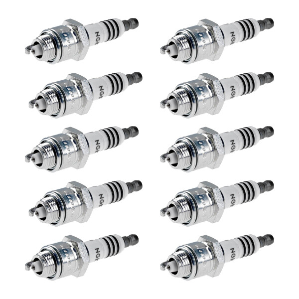 10 Spark Plugs fixed SAE connection NGK Iridium IX for various vehicles