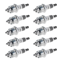 10 Spark Plugs fixed SAE connection NGK Iridium IX for...