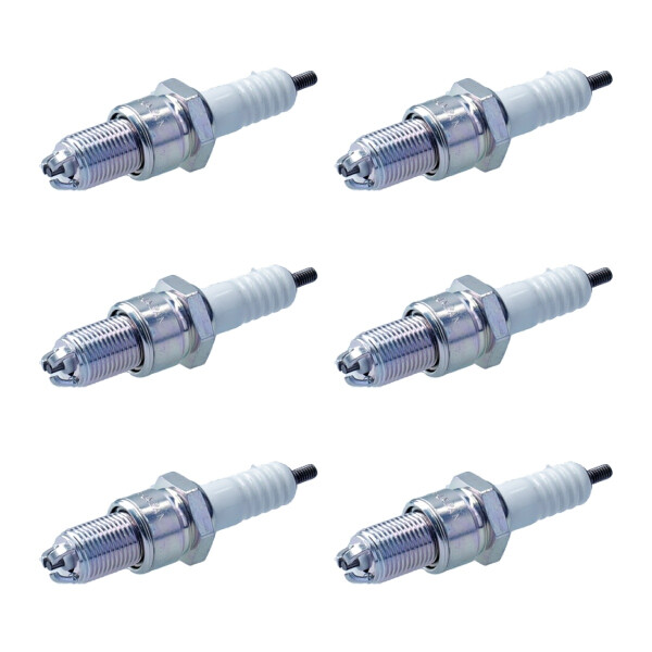 6 Spark Plugs fixed SAE connection NGK IAM expertise for various vehicles