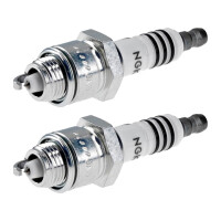 2 Spark Plugs fixed SAE connection NGK Iridium IX for...