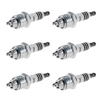 6 Spark Plugs fixed SAE connection NGK Iridium IX for...