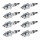 8 Spark Plugs fixed SAE connection NGK Iridium IX for various vehicles