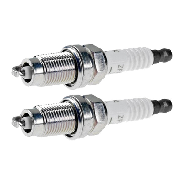 2 Spark Plugs fixed SAE connection NGK suitable for e.g. NISSAN TERRANO