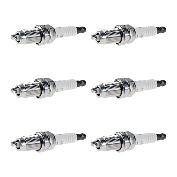6 Spark Plugs fixed SAE connection NGK suitable for e.g. NISSAN TERRANO