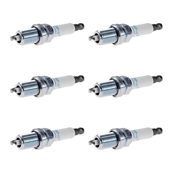 6 Spark Plugs fixed SAE connection NGK aftermarket expertise for e.g. OPEL CORSA