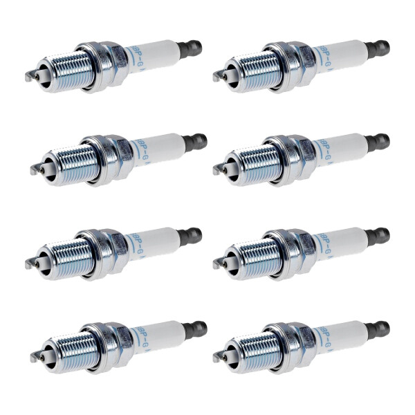 8 Spark Plugs fixed SAE connection NGK aftermarket expertise for e.g. OPEL CORSA