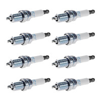 8 Spark Plugs fixed SAE connection NGK aftermarket...