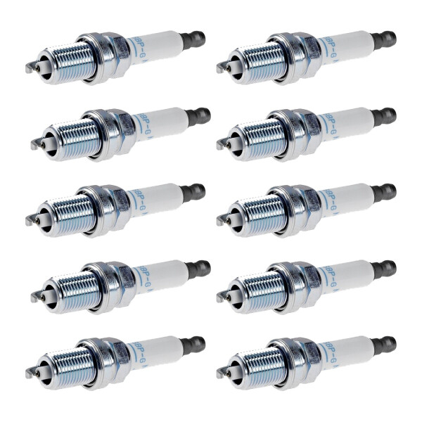 10 Spark Plugs fixed SAE connection NGK IAM expertise for e.g. OPEL CORSA
