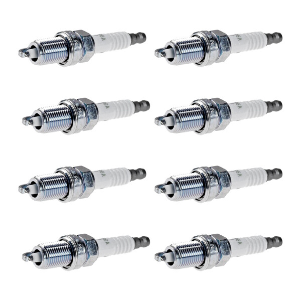 8 Spark Plugs fixed SAE connection NGK aftermarket expertise for e.g. MAZDA 626