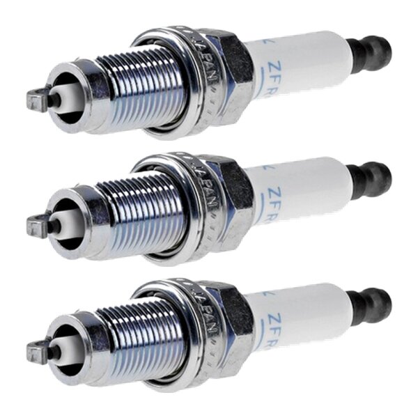 3 Spark Plugs fixed SAE connection NGK suitable for SEAT IBIZA and others