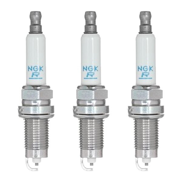 3 Spark Plugs fixed SAE connection NGK IAM expertise for e.g. SKODA FABIA