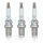 3 Spark Plugs fixed SAE connection NGK IAM expertise for e.g. SKODA FABIA
