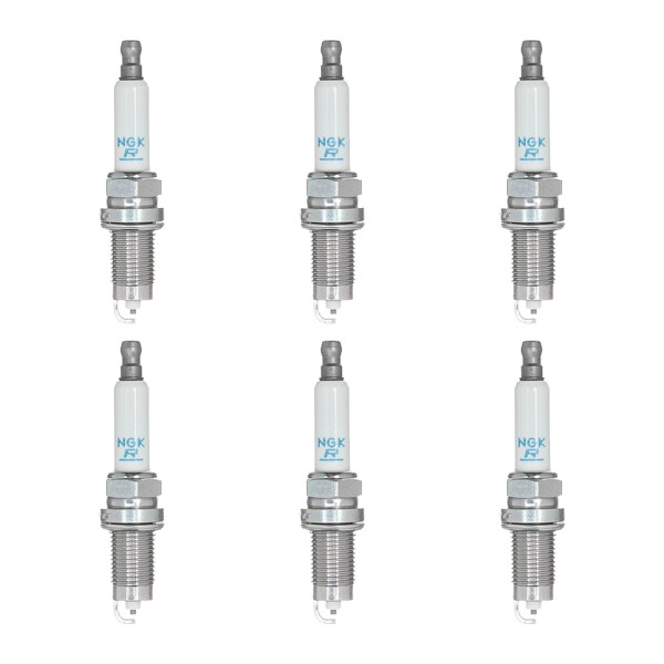 6 Spark Plugs fixed SAE connection NGK IAM expertise for e.g. SKODA FABIA