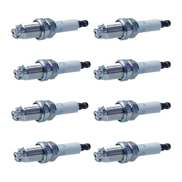 8 Spark Plugs fixed SAE connection NGK aftermarket expertise for e.g. VW GOLF