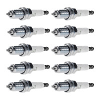 10 Spark Plugs fixed SAE connection NGK aftermarket...