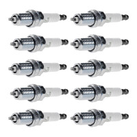 10 Spark Plugs fixed SAE connection NGK IAM expertise for...